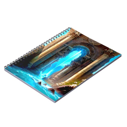 Atlantis NotebookへのTimeSpaceを介したポータル ノートブック (左側)