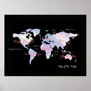 atlas世界地図 ポスター
