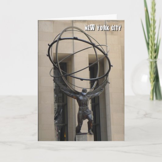 Atlas保持天国 – カード (正面)