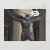 Atlas, 考えるs of You - NYC Hポストカード ポストカード (正面)