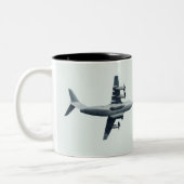 Atlas A400M航空機- 1 ツートーンマグカップ (左)