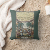 Atlas Coelestis by Dopelmaier, ヴィンテージ天文学 クッション (ブランケット)