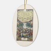 Atlas Coelestis by Dopelmaier, ヴィンテージ天文学 セラミックオーナメント (左)