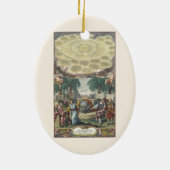 Atlas Coelestis by Dopelmaier, ヴィンテージ天文学 セラミックオーナメント (裏面)