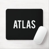 Atlas - Cool New Funny Name Fan Gift Tee マウスパッド (マウス)