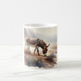 Atlas Donkey AREF409 - Watercolor コーヒーマグカップ