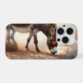 Atlas Donkey AREF409 - Watercolor iPhoneケース (裏面横)