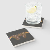 Atlas Moth – スネークヘッド ストーンコースター (横)