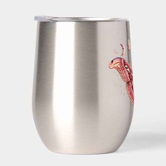 Atlas Moth Celestial Moon Phase | Boho Lunar Art (右面)