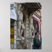 Atlas Statues - Classical Art and Urban Life ポスター (正面)