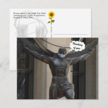 Atlas, Thinking of You - NYC H はがき