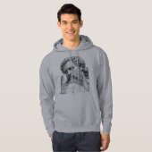 Atlas Titan Close-Up Mythology Sketch Art Hoodie パーカ (正面フル)