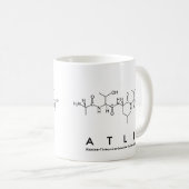 Atliペプチド名mug コーヒーマグカップ (正面右)