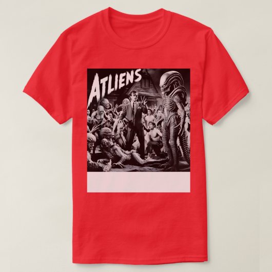 ATLiens Tシャツ (デザイン正面)