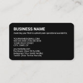 ATMクレジットカード 名刺 (裏面)