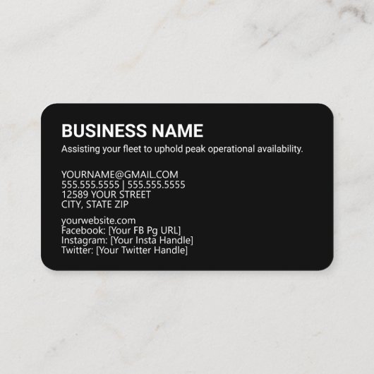 ATMクレジットカード 名刺 (裏面)