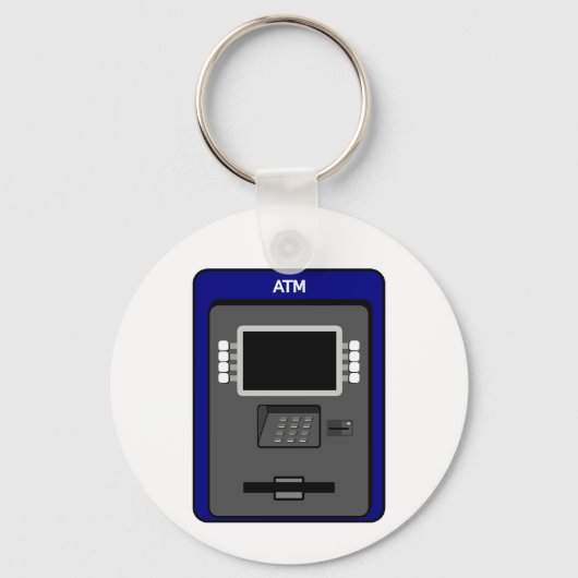 ATMマシンキーチェーン キーホルダー (正面)