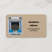ATM修理クラフト 名刺 (正面)
