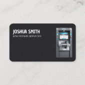 ATM修理サービス 名刺 (正面)