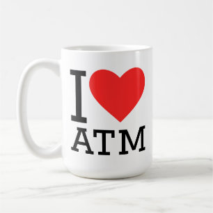 atm大好き コーヒーマグカップ