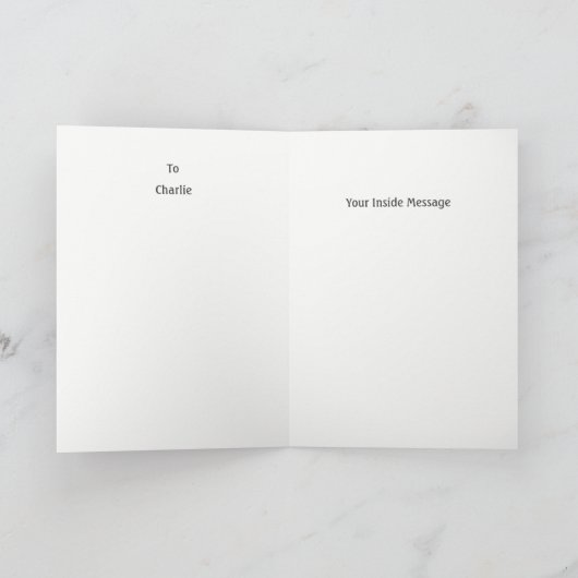 ATM現金自動預払機が顧客を笑う。銀行をテーマにしたイラスト カード (内部)