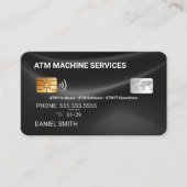 ATM クレジットカード 名刺 (正面)