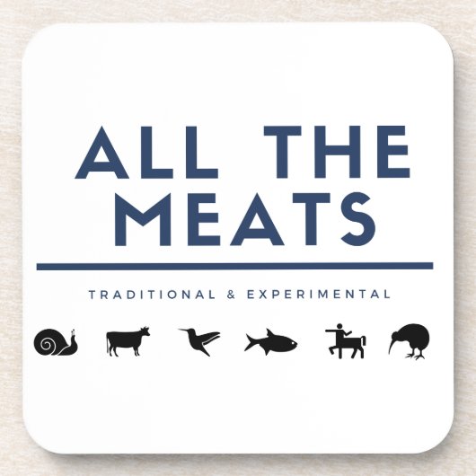 ATM – プラスチックコースター コースター (正面)