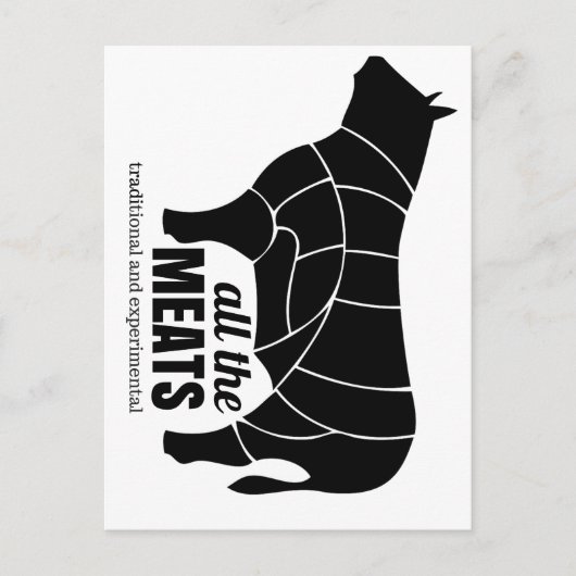 ATM - Beefy Badnessポストカード ポストカード (正面)