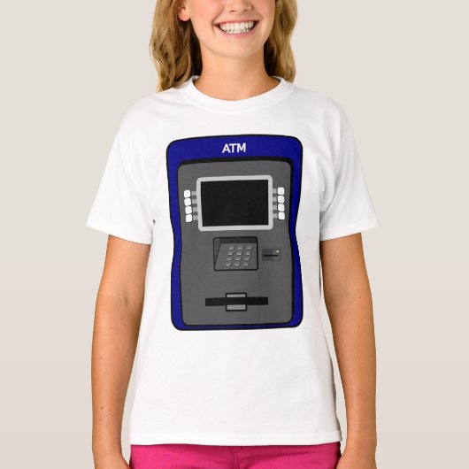 ATM Machine Girls Tシャツ (正面)