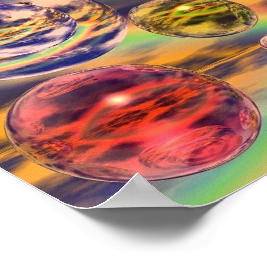 Atmo球体 ポスター (角)