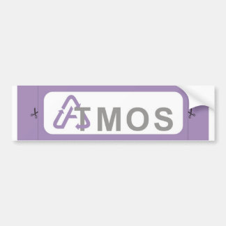 Atmosのバンパーステッカー バンパーステッカー