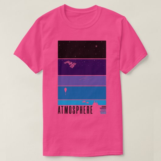 Atmosphere Layers Design Tシャツ (デザイン正面)