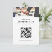 Atmosphere PhotoオンラインRSVP 出欠カード (スタンド正面)