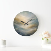 Atmospheric Fog Dial — Abstract ラージ壁時計 (ホーム)
