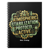 Atmospheric Stabilization Protocol Active  ノートブック (正面)