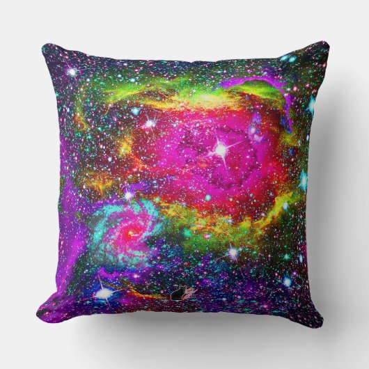 Atmospheric Star Field Pillow クッション (正面)