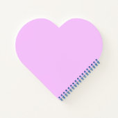 Atomラベカラフルンダー背景 ノートブック (裏面)