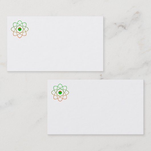 Atom名刺 名刺 (正面/裏面)