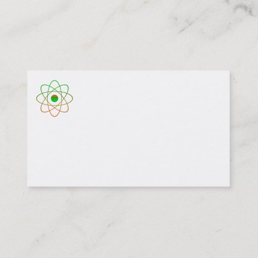 Atom名刺 名刺 (裏面)