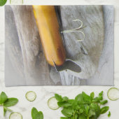 Atom A40ヴィンテージ塩水魚釣りルアー キッチンタオル (折り畳み)