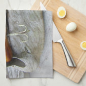 Atom A40ヴィンテージ塩水魚釣りルアー キッチンタオル (四つ折り)