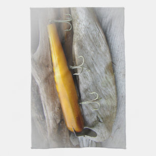 Atom A40ヴィンテージ塩水魚釣りルアー キッチンタオル