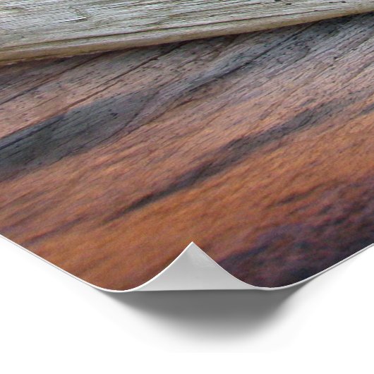 Atom A40ヴィンテージ塩水魚釣りルアー ポスター (角)