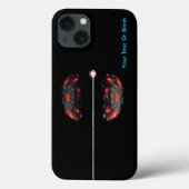 Atom Case-Mate iPhoneケースの分割 Case-Mate iPhoneケース (裏面)
