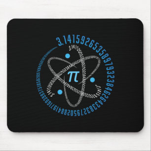 Atom Pi数学サイエンスステムギフト3.14 Pi日 マウスパッド