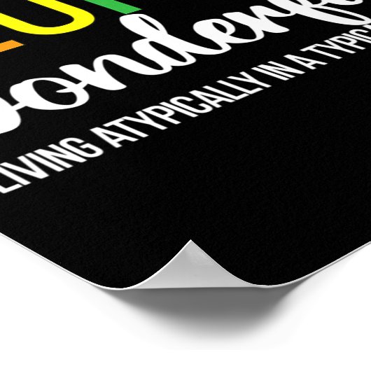 Atom Pi Math Science 3.14 Spiral Pi Day Mathematic ポスター (角)