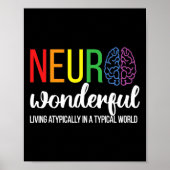 Atom Pi Math Science 3.14 Spiral Pi Day Mathematic ポスター (正面)