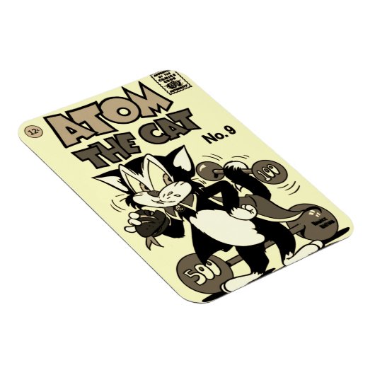 ATOM the Cat Flexible Magnet マグネット (右側)