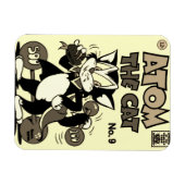 ATOM the Cat Flexible Magnet マグネット (横)