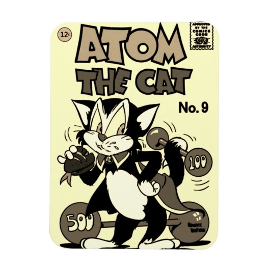 ATOM the Cat Flexible Magnet マグネット (縦)